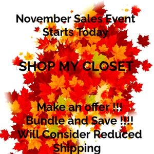 November Sales Start Today !!